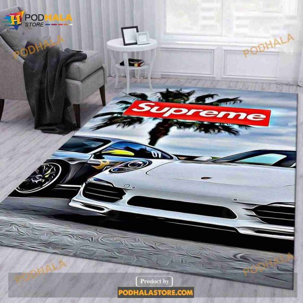 Supreme Lamborghini V11 Area Rug Living Room Rug Home Us Decor