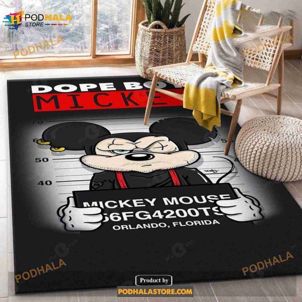 Supreme Mickey Mouse Area Rug For Christmas Kitchen Rug Home Decor Gift