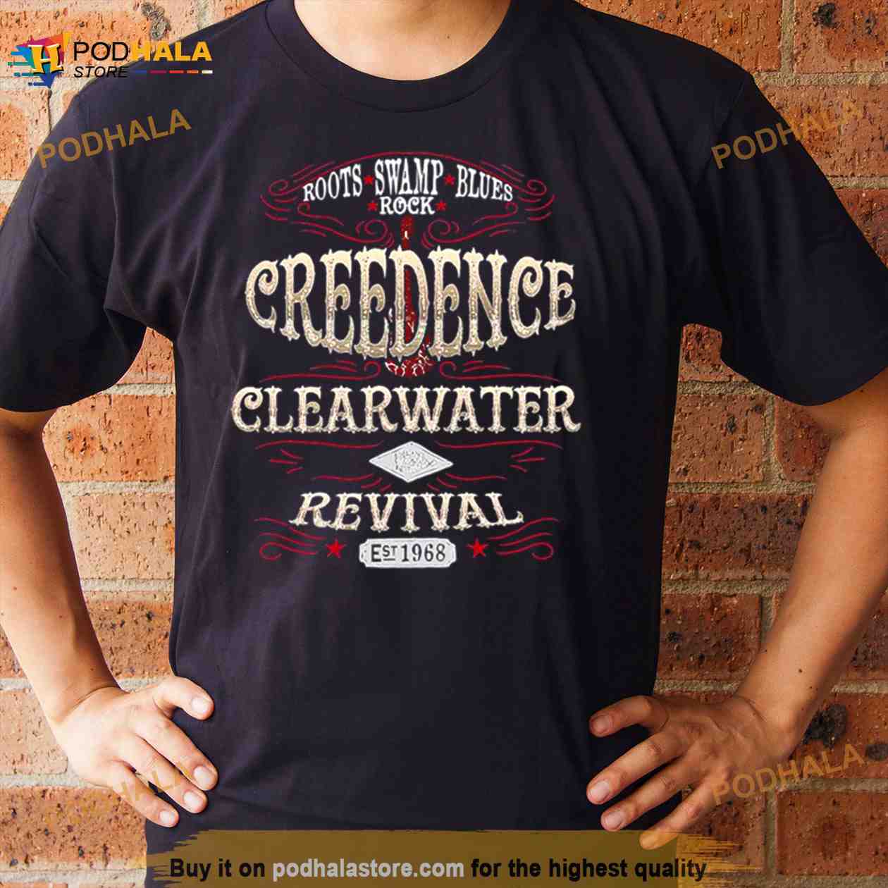 Swamp Rock Creedence Clearwater Revival Ccr Rock Music Shirt