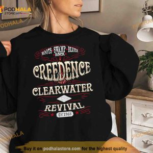 Swamp Rock Creedence Clearwater Revival Ccr Rock Music Shirt 3
