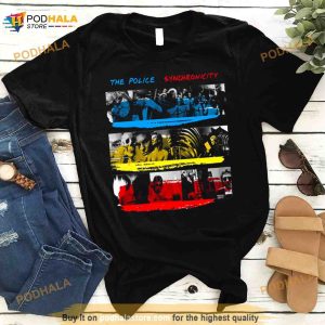 Synchronicity The Police Active The Police Rock Band Shirt