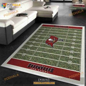 Tampa Bay Buccaneers Imperial Homefield Rug NFL Team Logos Area Rug, Family