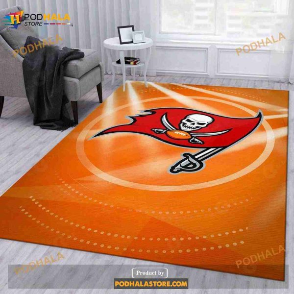 Tampa Bay Buccaneers NFL Rug For Christmas Bedroom Rug Us Gift Decor