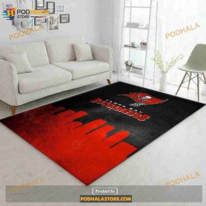 Tampa Bay Buccaneers NFL Rug For Christmas, Kitchen Rug, Home Decor Floor Decor