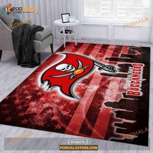 Tampa Bay Buccaneers NFL Rug Living Room Rug Home Decor Gift