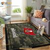 Tampa Bay Buccaneers NFL Team Logo Camo Style Nice Gift Home Decor Rectangle Area Rug