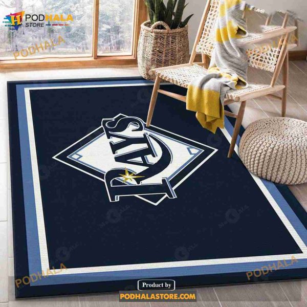 Tampa Bay Rays Imperial Spirit Rug Mlb Team Logos Kitchen Rug