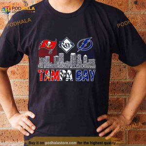 Tampa Team Sport Legend Champions Skylines City 2023 Shirt 2