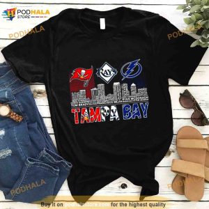 Tampa Team Sport Legend Champions Skylines City 2023 Shirt 3