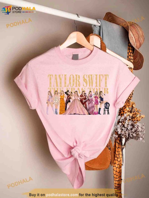 Taylor Swift Eras Tour Shirt, Taylor Swiftie Eras Shirt, Swift Girls Gift