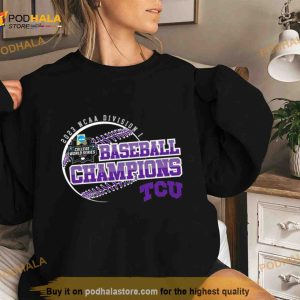 TCU Horned Frogs 2023 NCAA Division I Baseball Men’s Champions Shirt