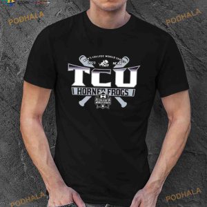 Tcu Horned Frogs Baseball 2023 Ncaa Men's College World Series Shirt 2