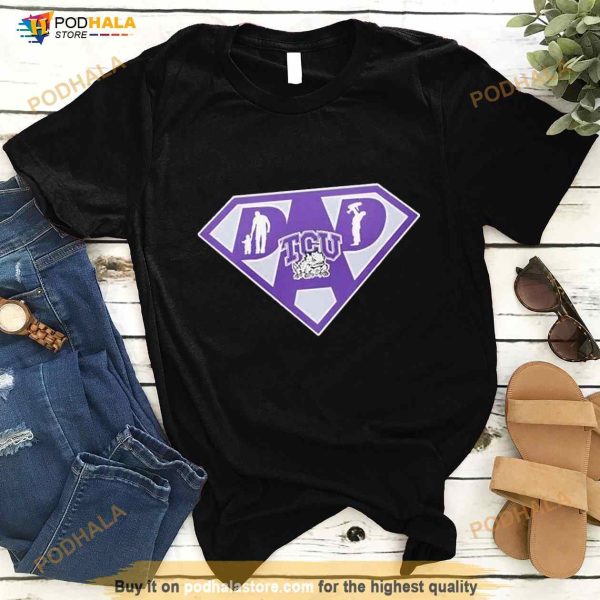 Tcu Horned Frogs Super Dad Shirt