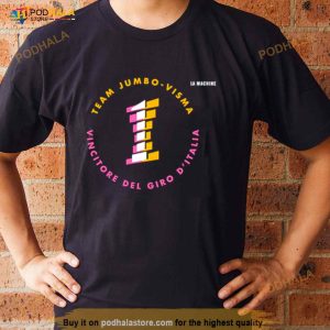 Team Jumbo Visma Vincitore Del Giro D'italia Shirt 2