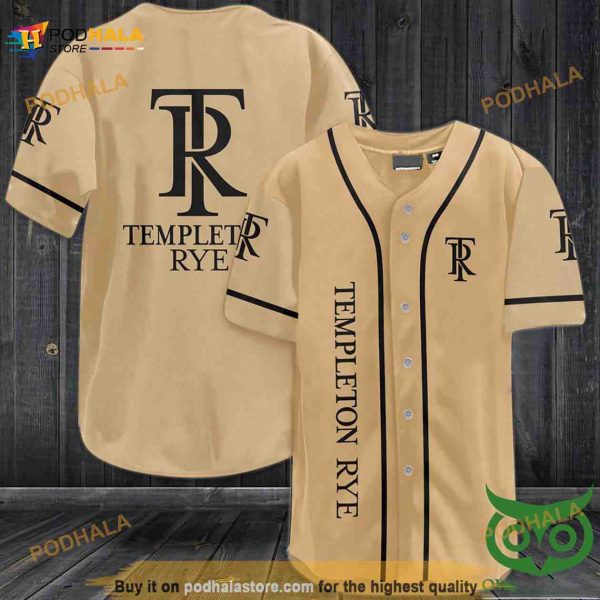 Templeton Rye 3D Baseball Jersey Shirt