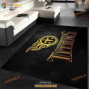 Tennessee Titans NFL Area Rug Carpet, Living Room Rug, Family Gift Us Decor