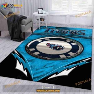 Tennessee Titans NFL Area Rug For Christmas Bedroom Rug Home Decor Floor Decor