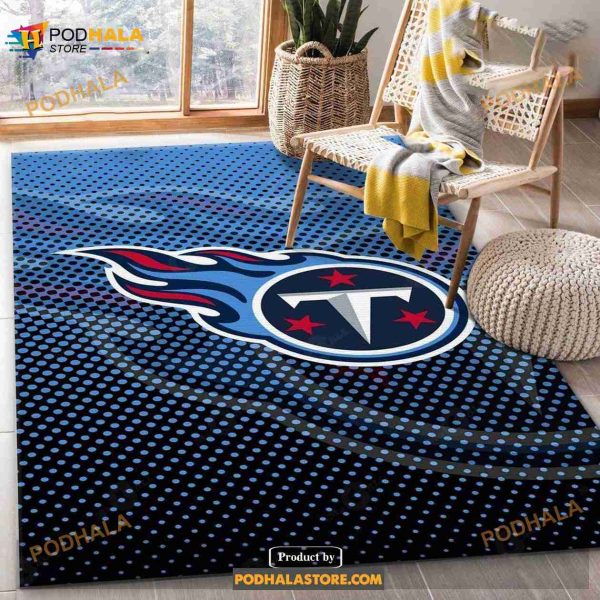 Tennessee Titans NFL Funny Rug, Home Decor Floor Decor Indoor Rug