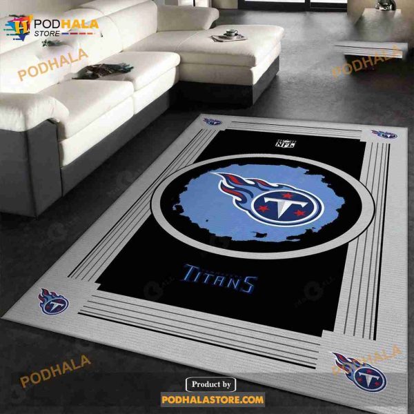 Tennessee Titans NFL Logo Style Area Rugs Living Room Carpet Floor Decor The Us Decor