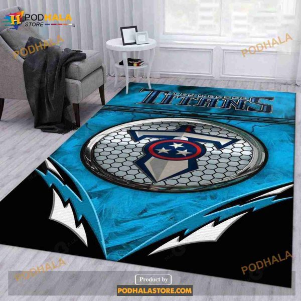 Tennessee Titans NFL Rug, Bedroom Rug Home Decor Floor Decor