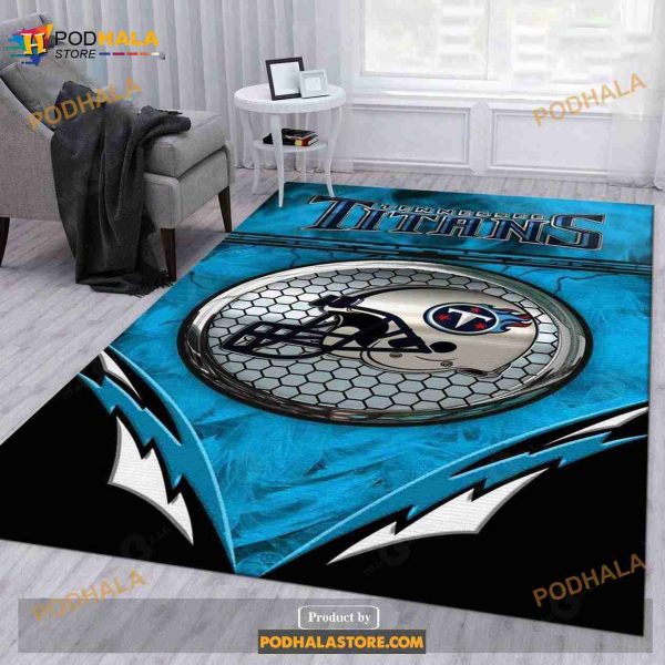 Tennessee Titans NFL Rug, Christmas Gift, Home Decor Outdoor Indoor Rug