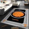 Tennessee Volunteers Ncaa Team Logo Rug Room Carpet Custom Area Floor Home Decor Gift