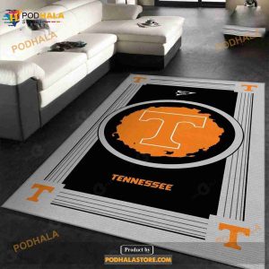 Tennessee Volunteers Ncaa Team Logo Rug Room Carpet Custom Area Floor Home Decor Gift