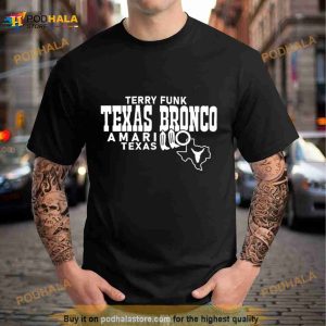 Terry Fund Texas Bronco Amarillo Texas Shirt