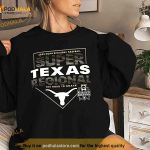 Texas Longhorns 2023 Ncaa Division I Baseball Super Regional Stanford Ca Shirt 2