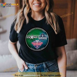 Texas Stars Vs Milwaukee Admirals 2023 Calder Cup Playoffs Dueling Souvenir Puck Shirt 2