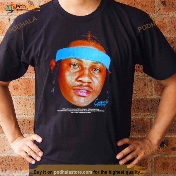 Thank You Melo Anthony Signature Shirt