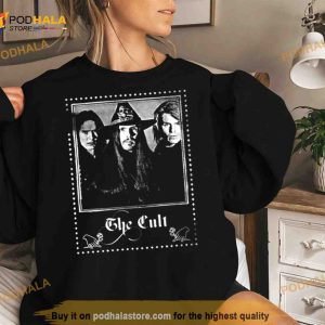 The Cult Faded Vintage Style Fan Design Shirt 2