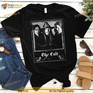 The Cult Faded Vintage Style Fan Design Shirt 3