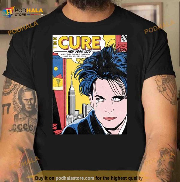 The Cure New York 3 Night Event 2023 Shirt