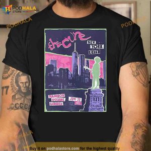 The Cure New York City Madison Square Garden June 20th 2023 Fan Gifts T Shirt 2