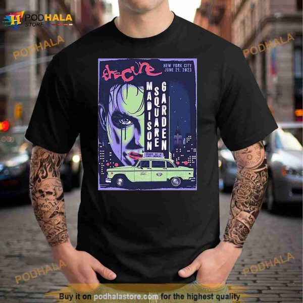 The Cure New York City Night 2 Concert Madison Square Garden June 21 2023 Fan Gifts T Shirt