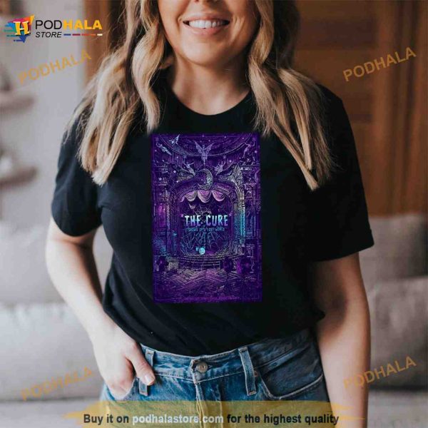 The Cure Poster Boston Xfinity Center 2023 Shirt