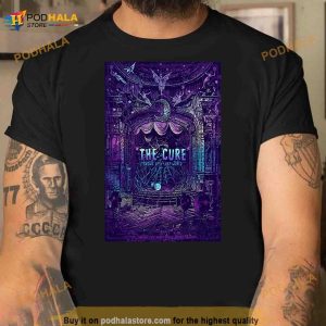 The Cure Poster Boston Xfinity Center 2023 Shirt 2