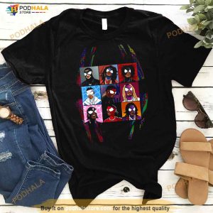 The Current Feature List For Metro Boomin Spider Man Across The Spider Verse Soundtrack Shirt 3