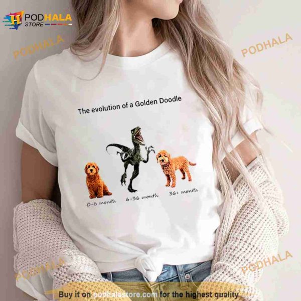 The Evolution Of A Golden Doodle Shirt