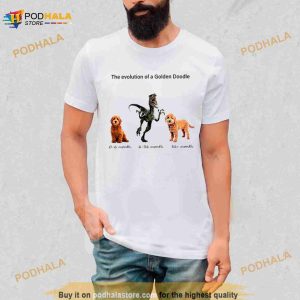 The Evolution Of A Golden Doodle Shirt 2