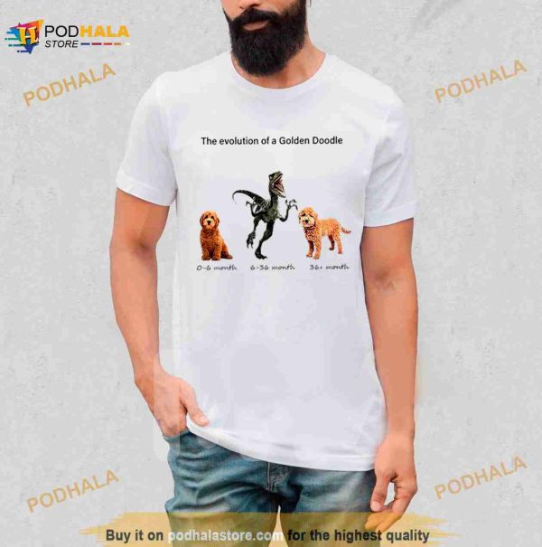 The Evolution Of A Golden Doodle Shirt