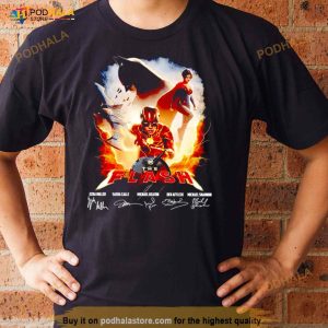 The Flash Signatures 2023 Shirt 3