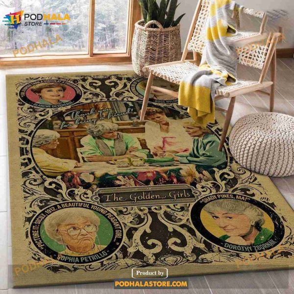 The Golden Girls Area Rug