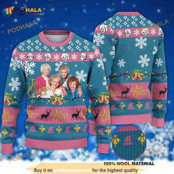 The Golden Girls Christmas Funny Ugly Sweater For Women Men