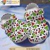 The Grinch Santa Leopard Christmas 3D Crocs, Funny Crocs