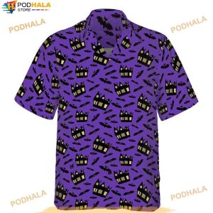 The Haunted Mansion Hawaiian Shirt, Halloween Shirt, Haunted Mansion Shirt