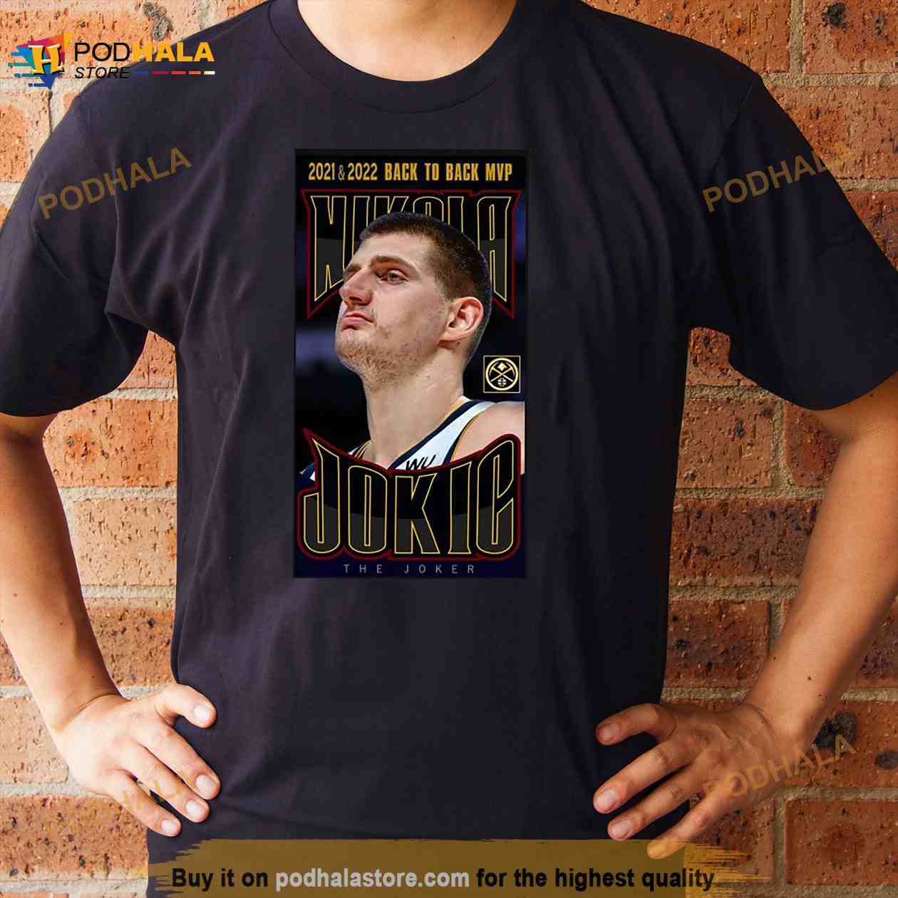 Nikola Jokic MVP The Joker 15 Long T-Shirt for Sale by