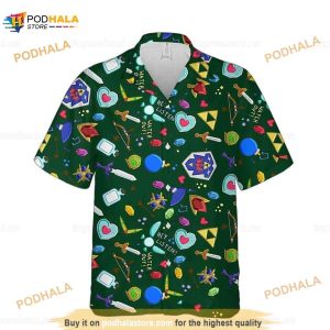 The Legend Of Zelda Hawaiian Shirt, The Legend Shirt For Fans