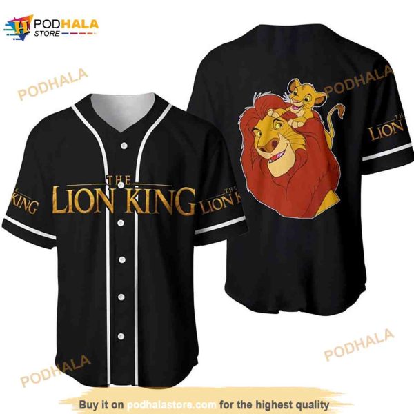 The Lion King All Over Print 3D Baseball Jersey